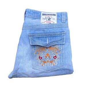 Vintage True Religion Jeans Size 36 STRAIGHT Blue